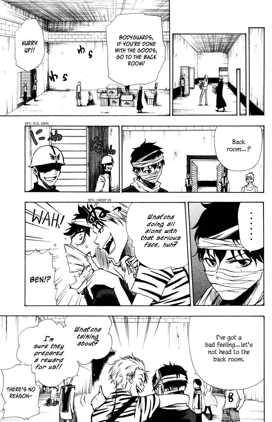 Hangyaku no Kagetsukai Chapter 5 page 8 - Chapter 5: The World is Overflowing with Trash