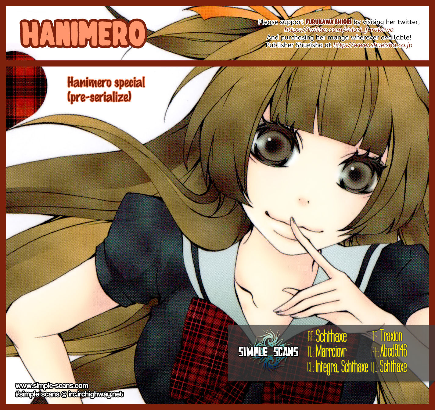 Hanimero. Chapter 13.5 page 1 - Chapter 13.5: Hanimero Special
