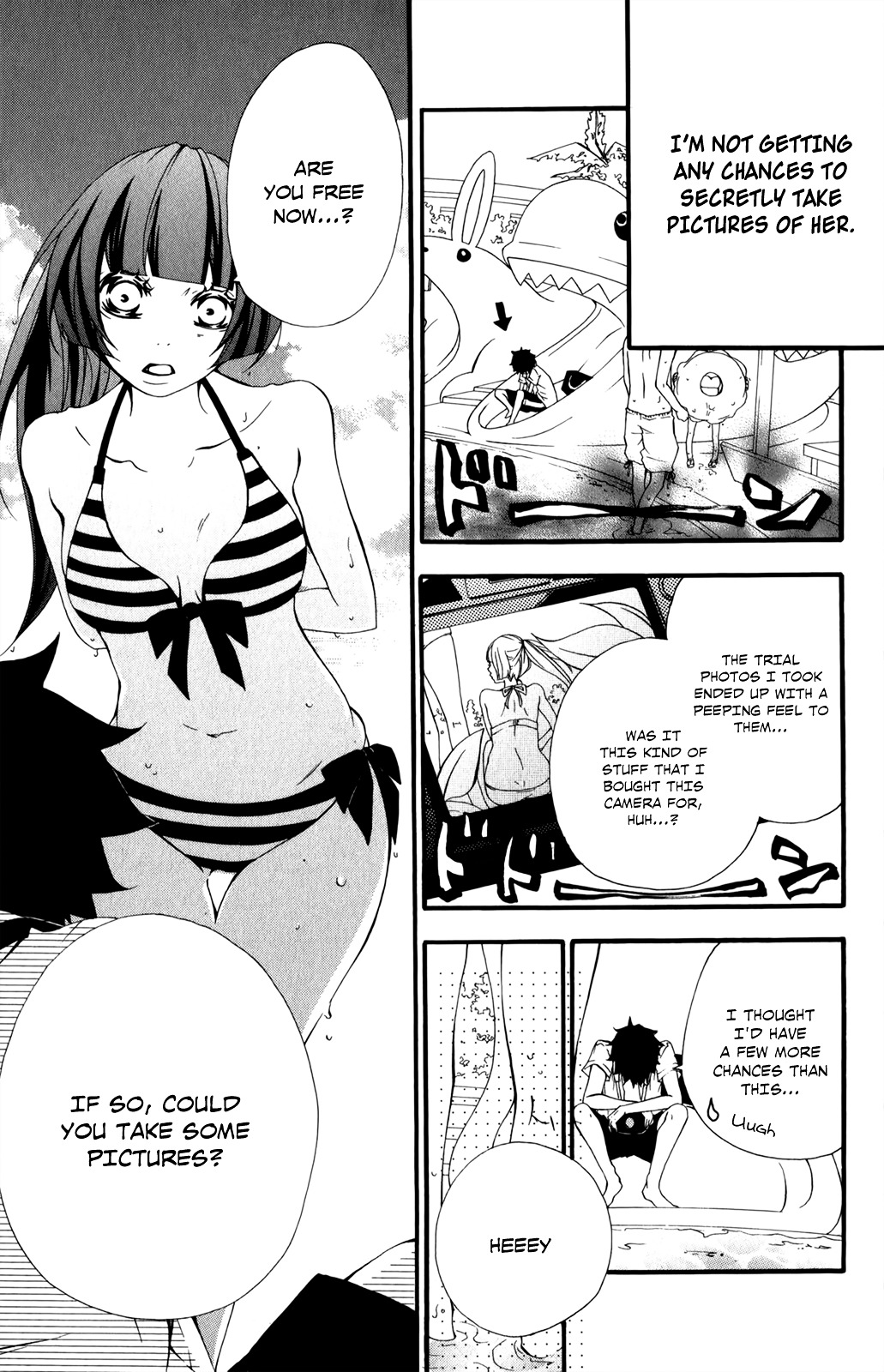 Hanimero. Chapter 7 page 12 - Chapter 7 : Swimsuit, Me and a Soft Touch