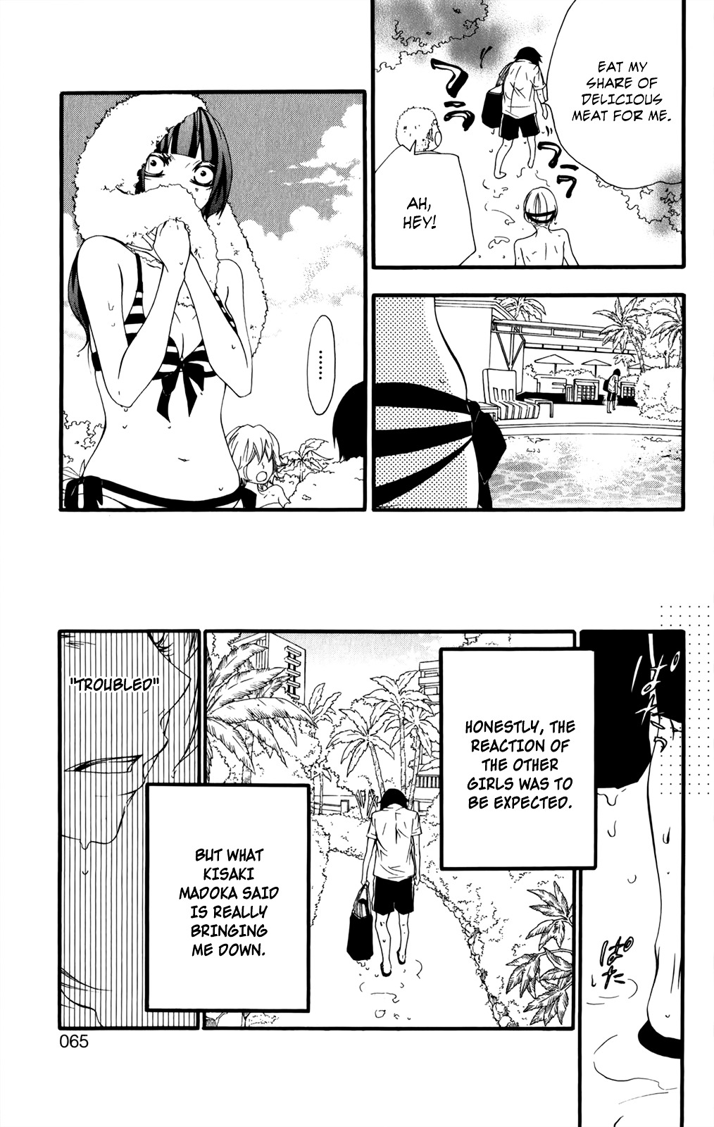 Hanimero. Chapter 7 page 20 - Chapter 7 : Swimsuit, Me and a Soft Touch