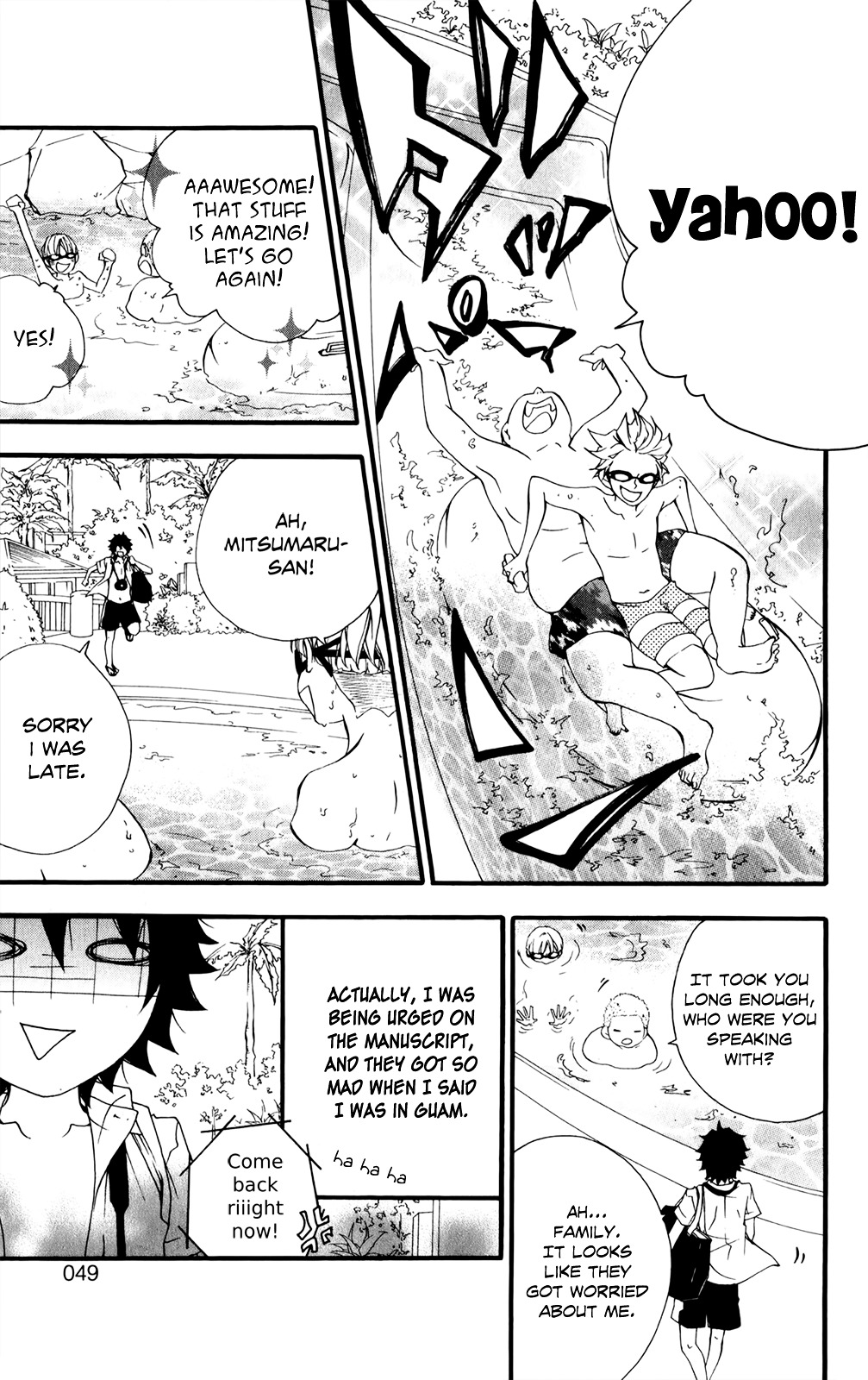 Hanimero. Chapter 7 page 4 - Chapter 7 : Swimsuit, Me and a Soft Touch
