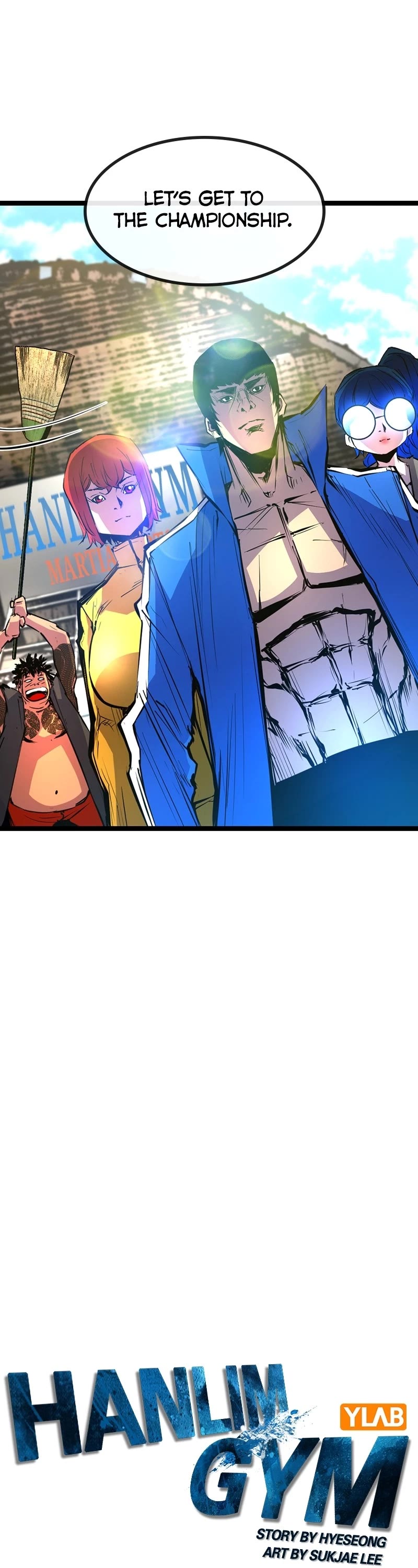 Hanlim Gym Chapter 105 page 45 - Chapter 105: (S2) Episode 1 (Season 2 Premiere)