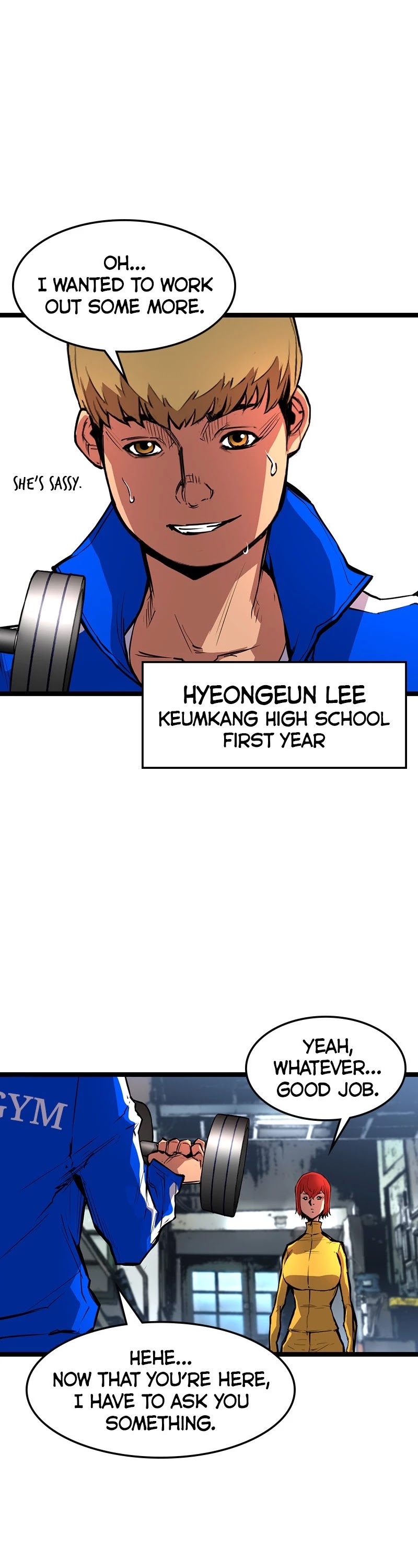 Hanlim Gym Chapter 13 page 23 - Chapter 13: Episode 13