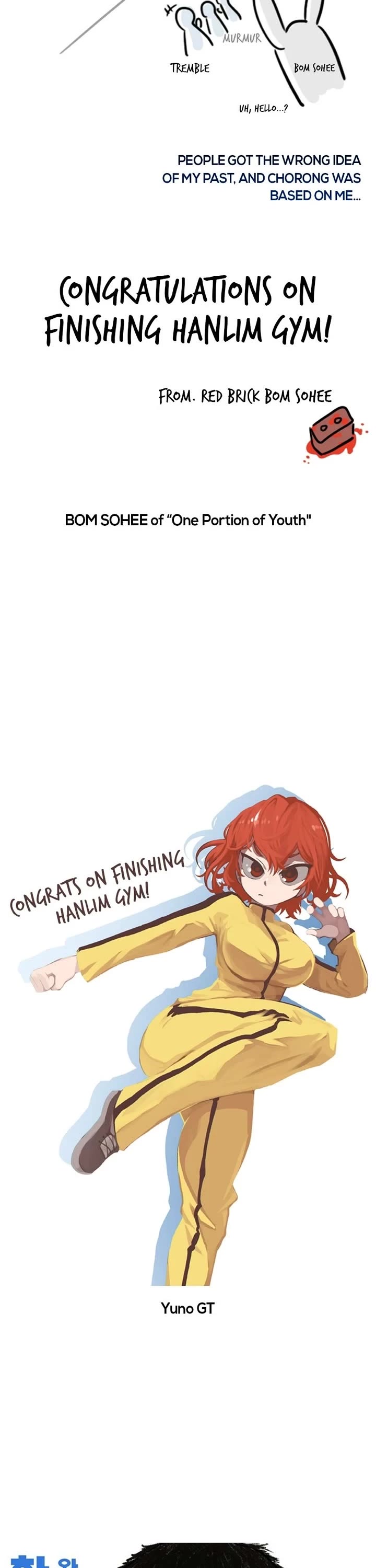 Hanlim Gym Chapter 248 page 17 - Chapter 248: Afterword