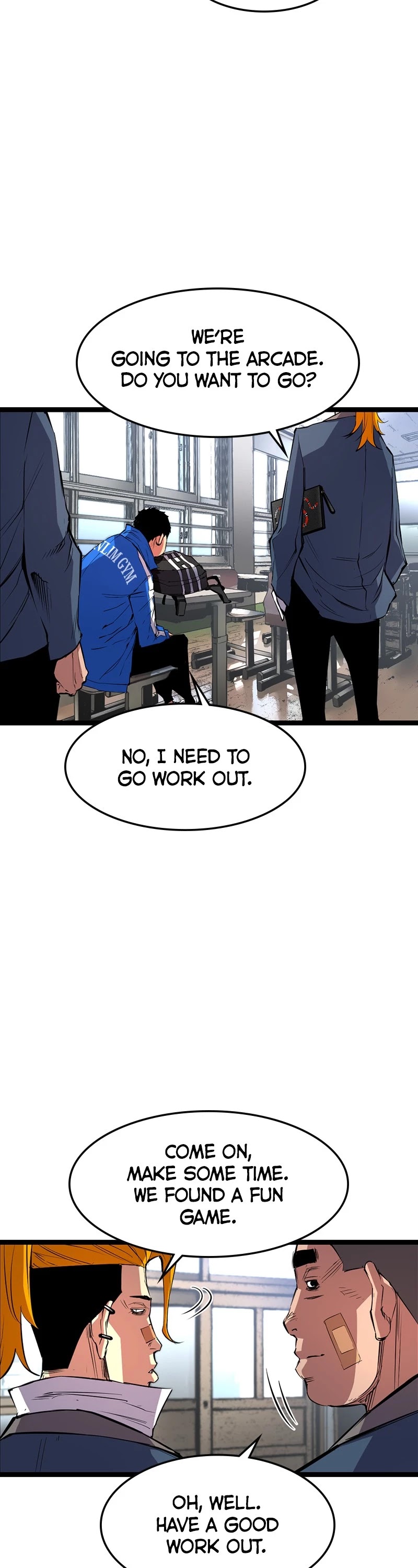 Hanlim Gym Chapter 55 page 38 - Chapter 55: Episode 55