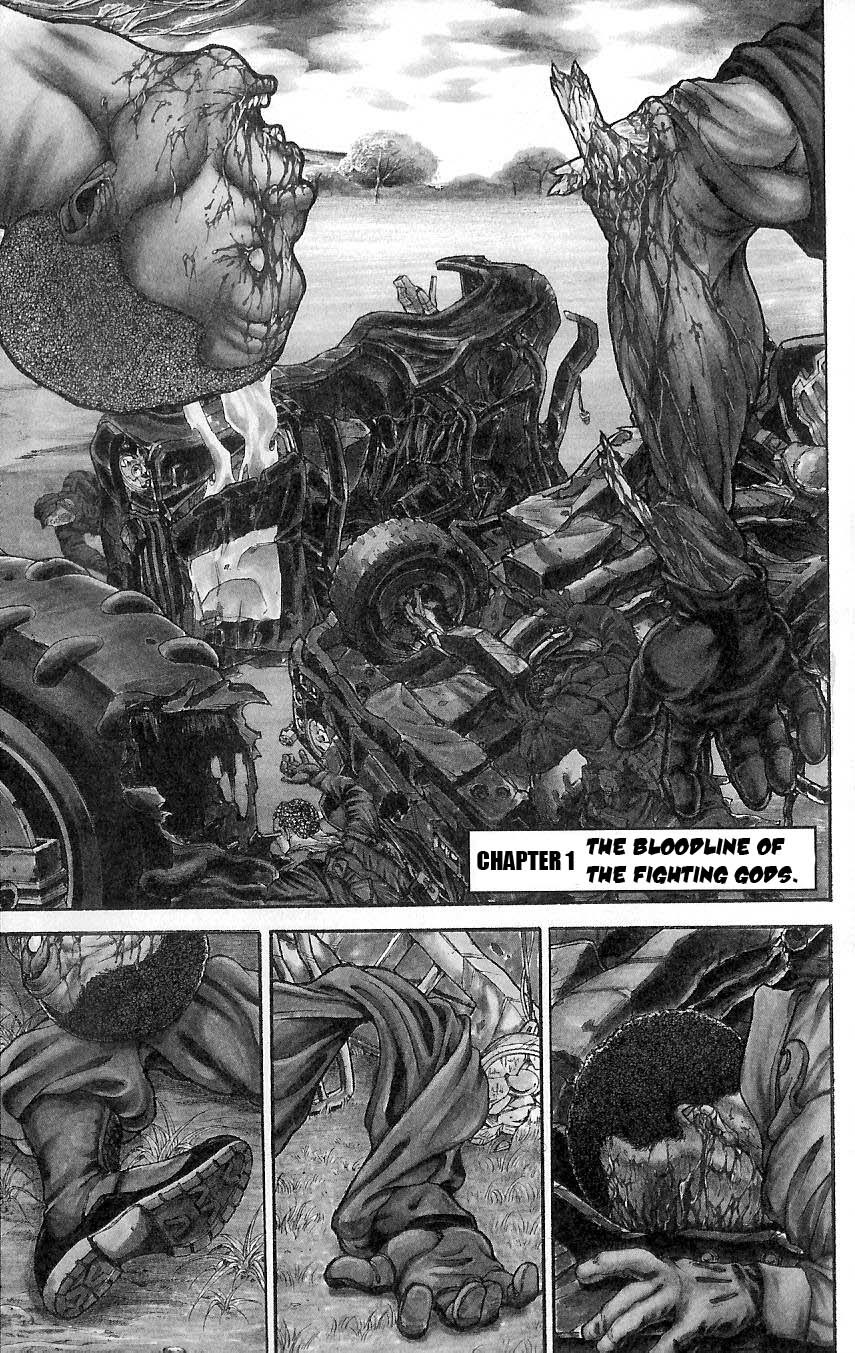 Hanma Baki Chapter 1.1 page 10 - Vol.1 Chapter 1: The Bloodline of The Fighting Gods