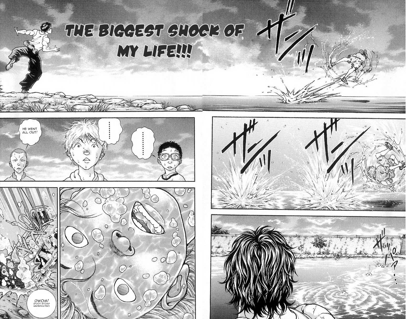 Hanma Baki Vol.1 Chapter 3 page 14 - Vol.1 Chapter 3: The World's Strongest Senior