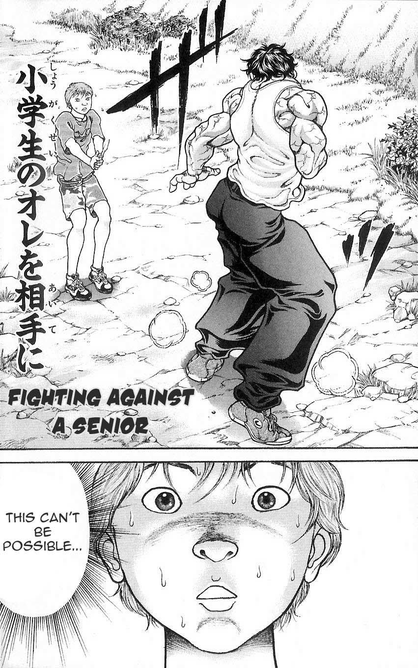 Hanma Baki Vol.1 Chapter 3 page 3 - Vol.1 Chapter 3: The World's Strongest Senior
