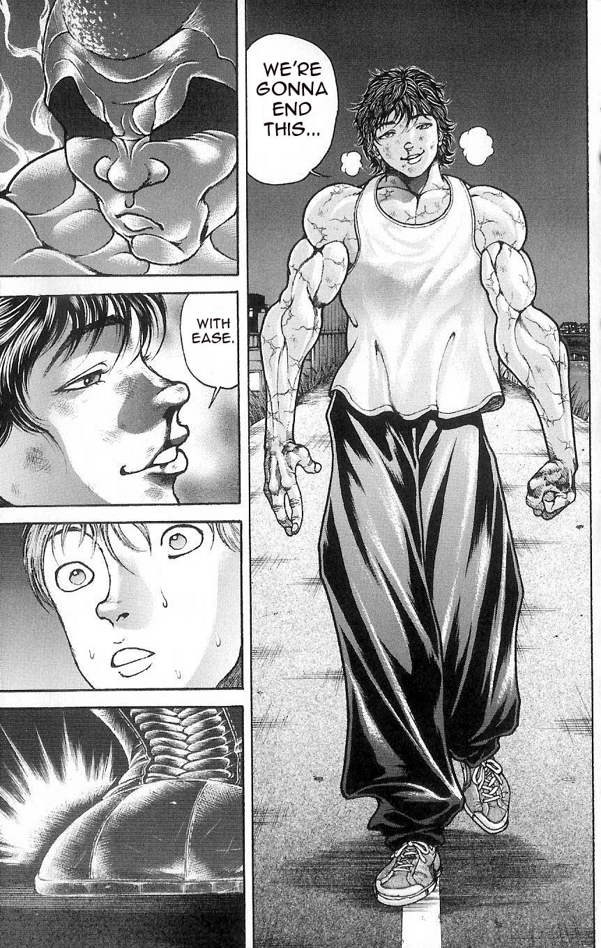 Hanma Baki Chapter 1.6 page 10 - Vol.1 Chapter 6: Fighting Your Shadow