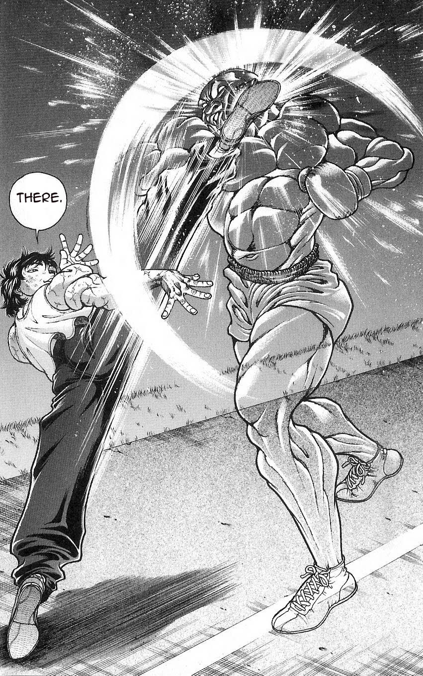 Hanma Baki Chapter 1.6 page 11 - Vol.1 Chapter 6: Fighting Your Shadow
