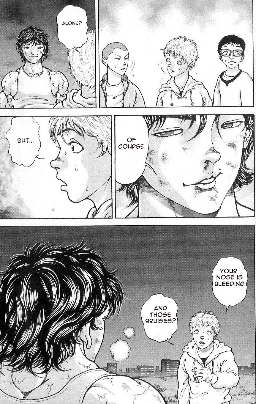 Hanma Baki Chapter 1.6 page 16 - Vol.1 Chapter 6: Fighting Your Shadow