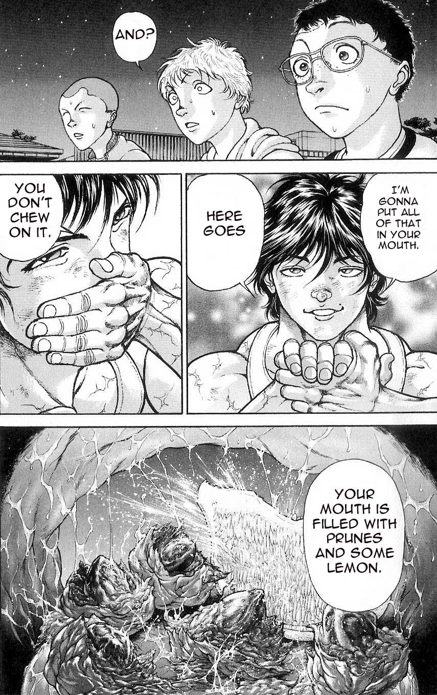 Hanma Baki Chapter 1.6 page 19 - Vol.1 Chapter 6: Fighting Your Shadow