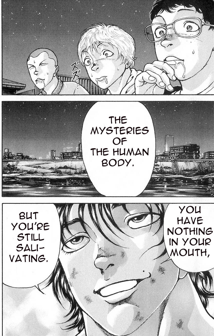 Hanma Baki Chapter 1.6 page 21 - Vol.1 Chapter 6: Fighting Your Shadow