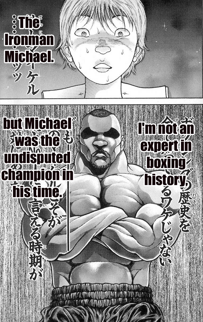 Hanma Baki Chapter 1.6 page 3 - Vol.1 Chapter 6: Fighting Your Shadow