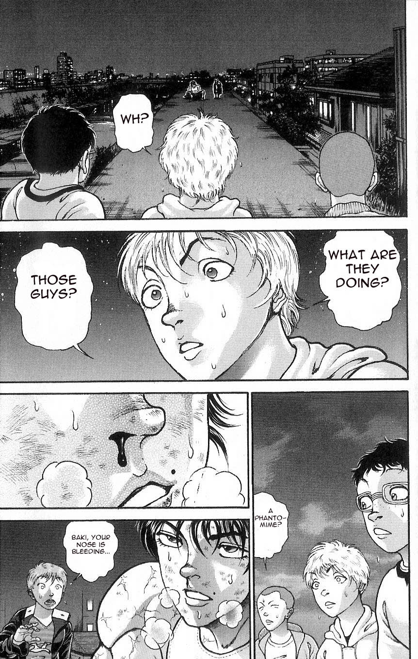 Hanma Baki Chapter 1.6 page 8 - Vol.1 Chapter 6: Fighting Your Shadow