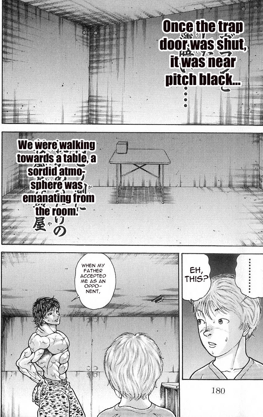 Hanma Baki Chapter 1.7 page 15 - Vol.1 Chapter 7: Training with the Strongest!!