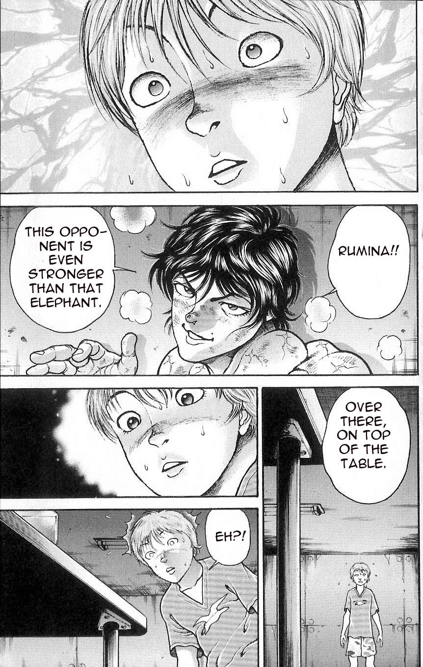 Hanma Baki Chapter 1.7 page 20 - Vol.1 Chapter 7: Training with the Strongest!!