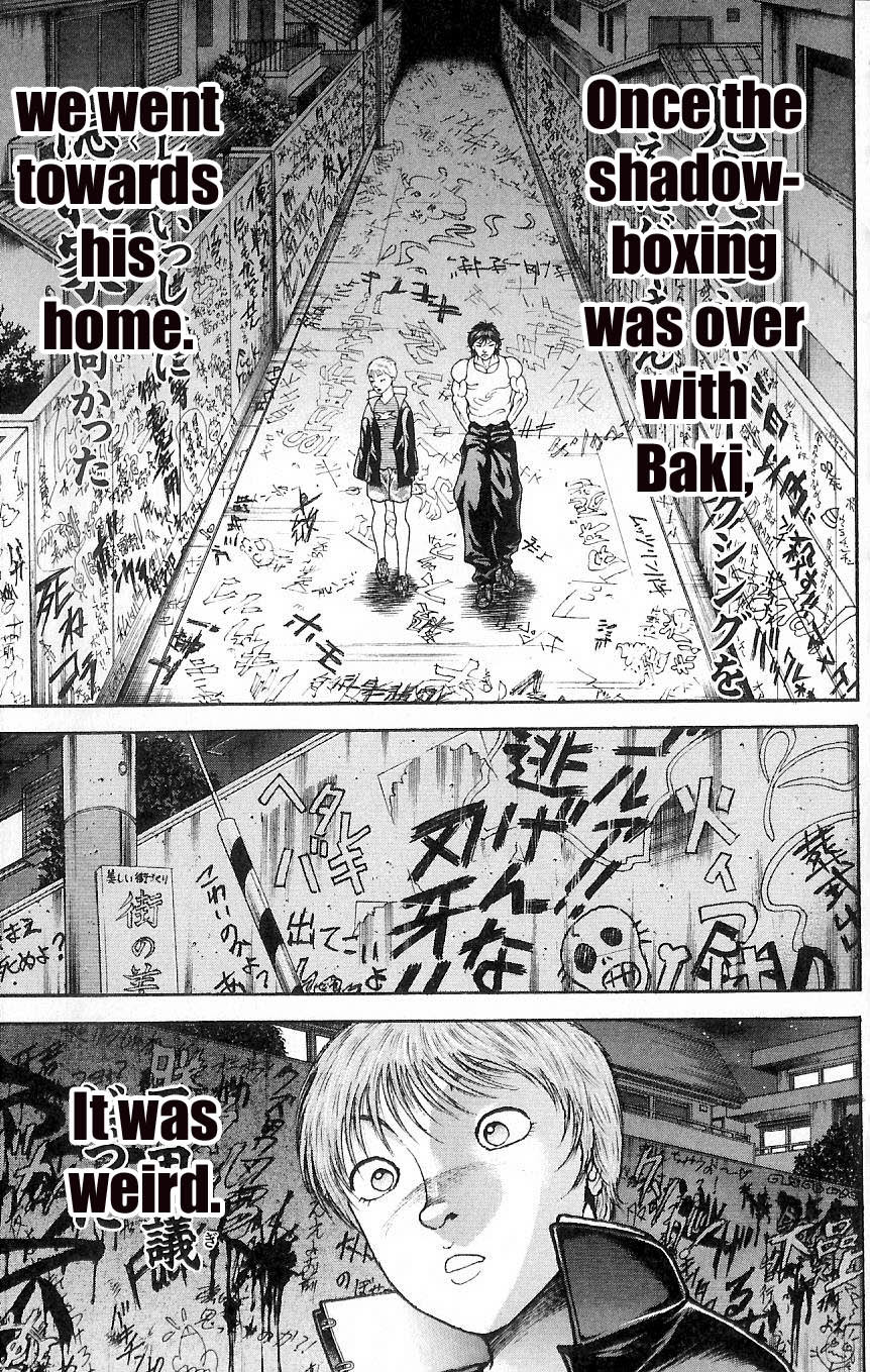 Hanma Baki Chapter 1.7 page 3 - Vol.1 Chapter 7: Training with the Strongest!!