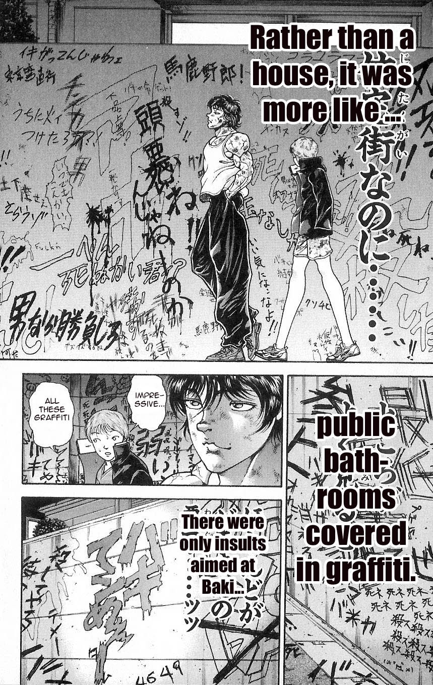 Hanma Baki Chapter 1.7 page 4 - Vol.1 Chapter 7: Training with the Strongest!!