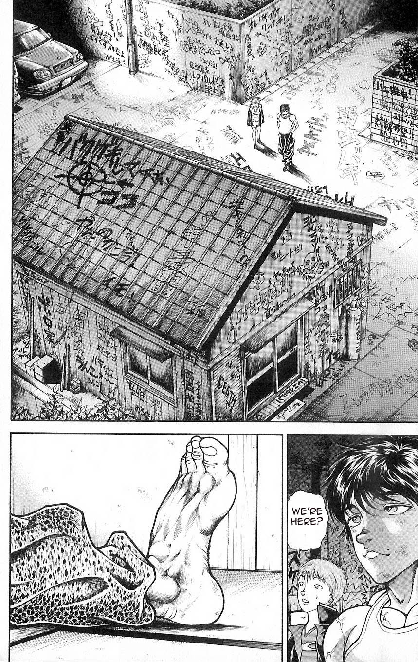 Hanma Baki Chapter 1.7 page 6 - Vol.1 Chapter 7: Training with the Strongest!!