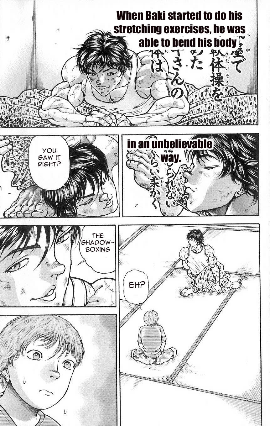 Hanma Baki Chapter 1.7 page 7 - Vol.1 Chapter 7: Training with the Strongest!!