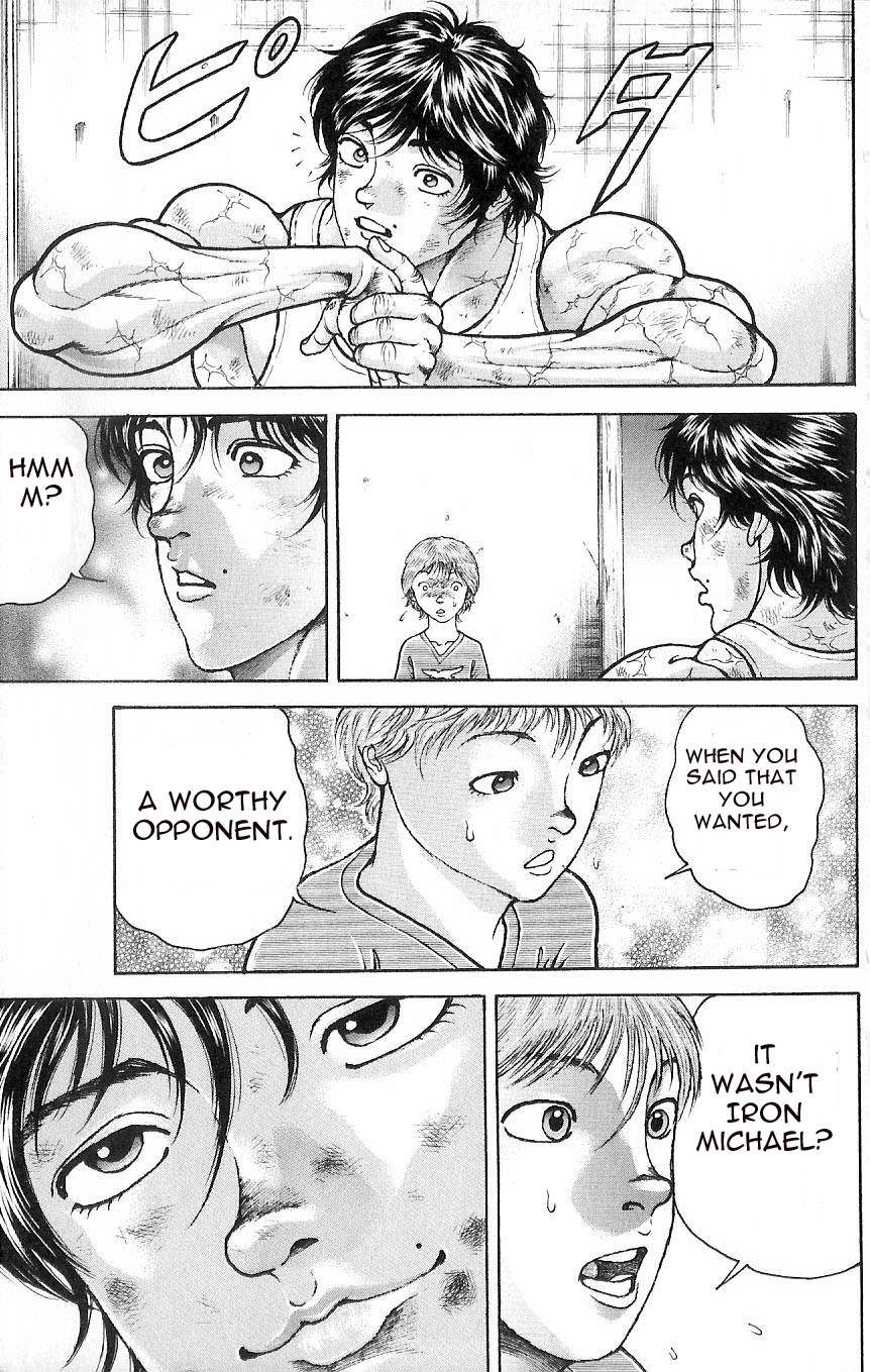 Hanma Baki Chapter 1.7 page 9 - Vol.1 Chapter 7: Training with the Strongest!!