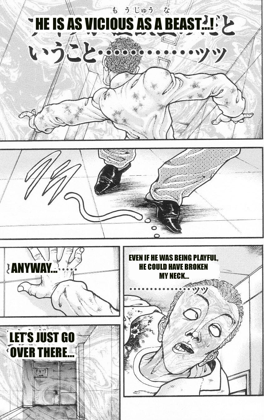 Hanma Baki Chapter 10.4 page 13 - Vol.10.5 Chapter 4: Confused Beast