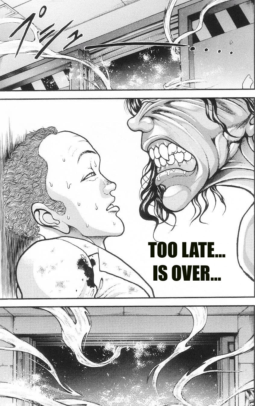 Hanma Baki Chapter 10.4 page 15 - Vol.10.5 Chapter 4: Confused Beast