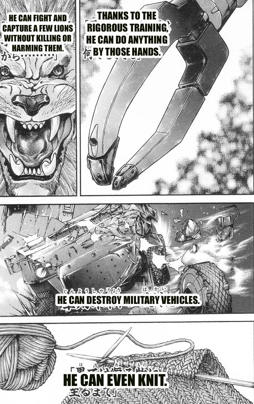 Hanma Baki Chapter 10.6 page 13 - Vol.10.5 Chapter 6: Modern vs. Ancient