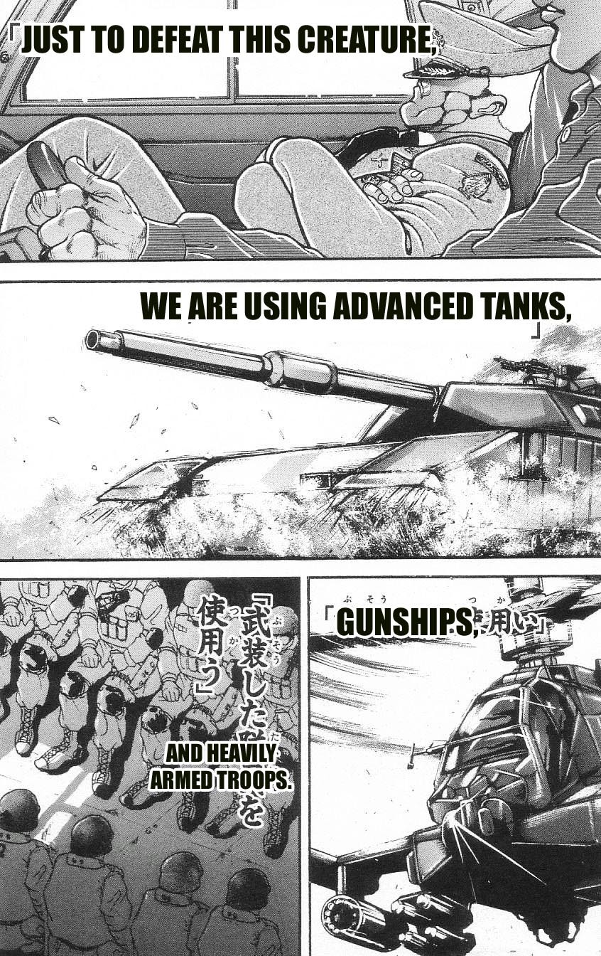 Hanma Baki Chapter 10.7 page 6 - Vol.10.5 Chapter 7: Like a Bull