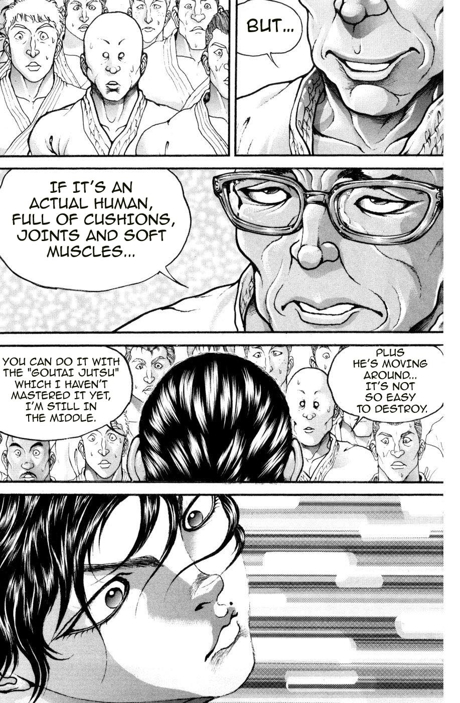 Hanma Baki Chapter 10.72 page 16 - Vol.10 Chapter 72: Miscalculation