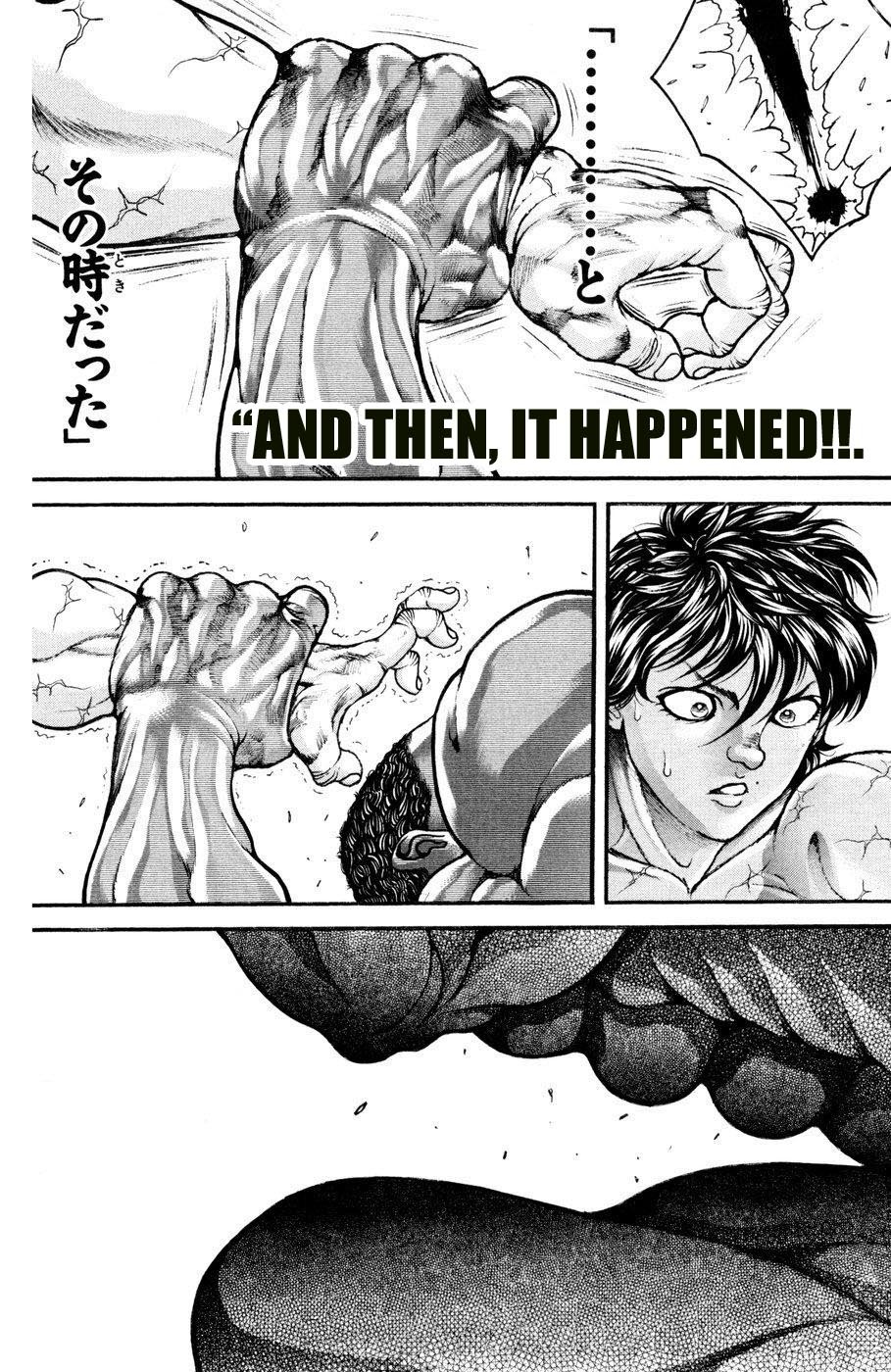 Hanma Baki Chapter 10.72 page 19 - Vol.10 Chapter 72: Miscalculation