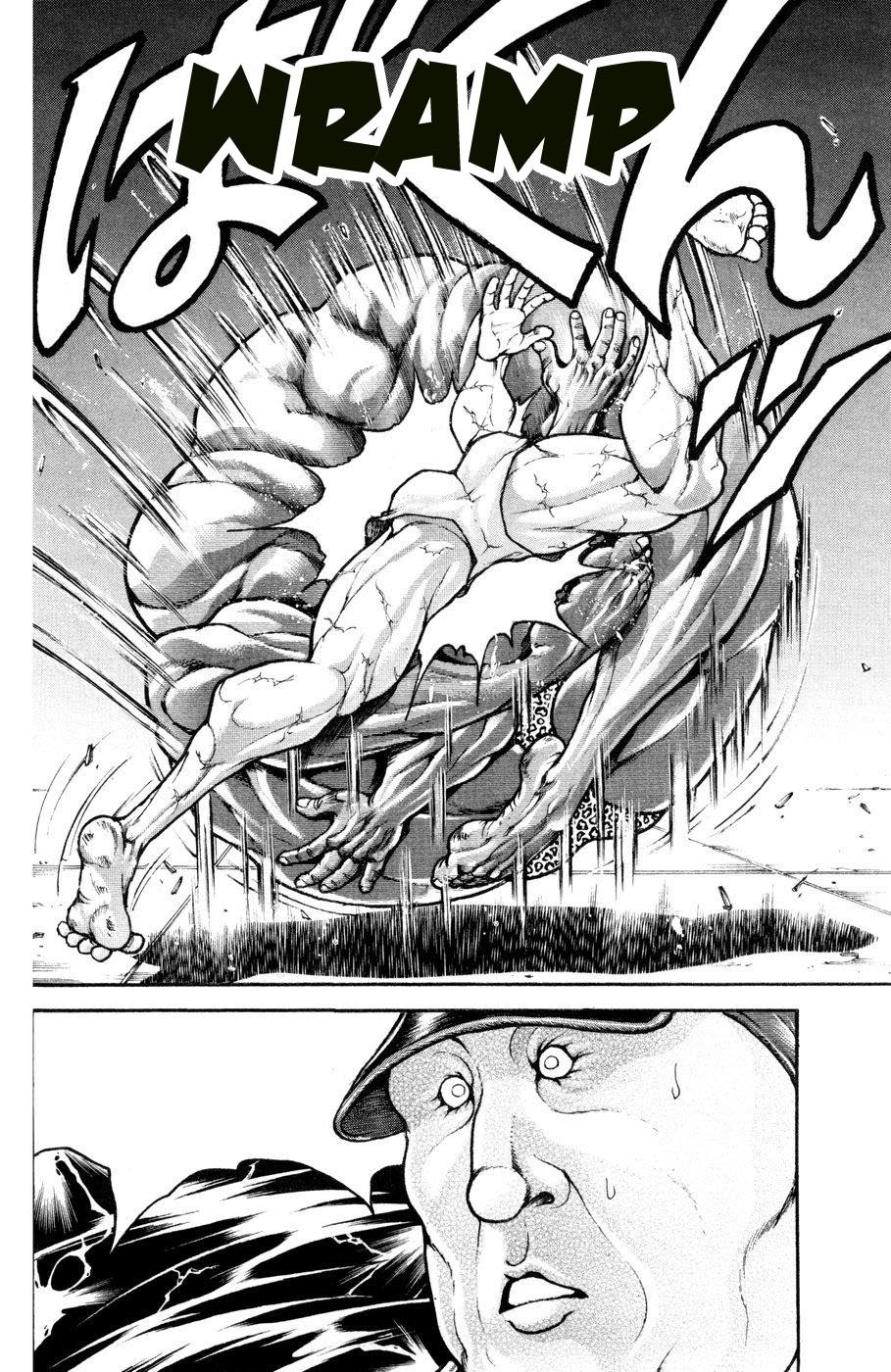 Hanma Baki Chapter 10.72 page 22 - Vol.10 Chapter 72: Miscalculation