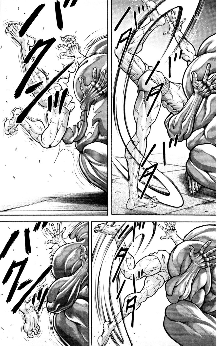 Hanma Baki Chapter 10.72 page 23 - Vol.10 Chapter 72: Miscalculation