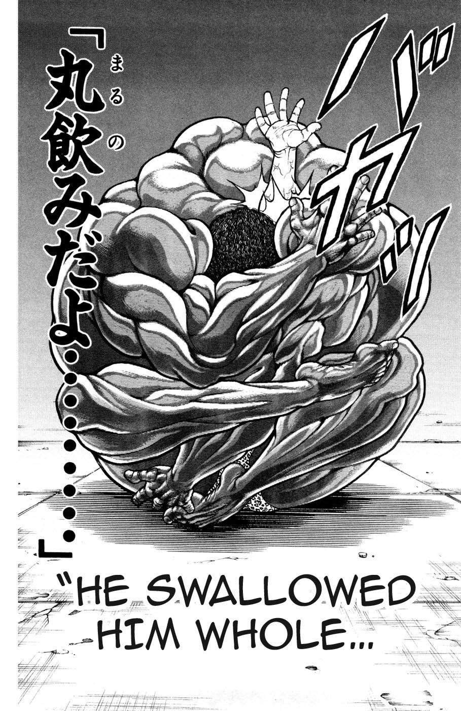 Hanma Baki Chapter 10.72 page 24 - Vol.10 Chapter 72: Miscalculation