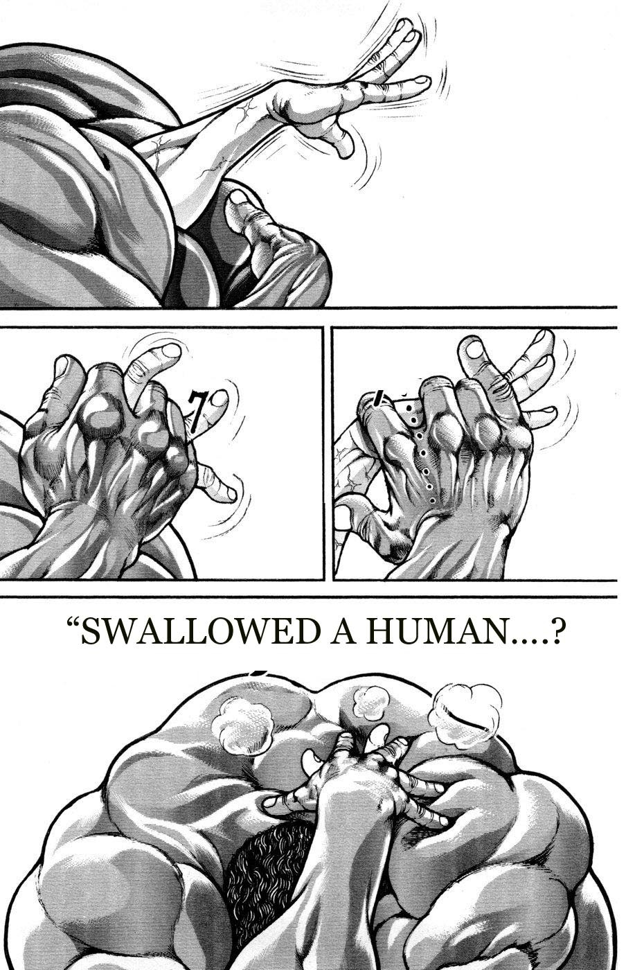 Hanma Baki Chapter 10.72 page 25 - Vol.10 Chapter 72: Miscalculation