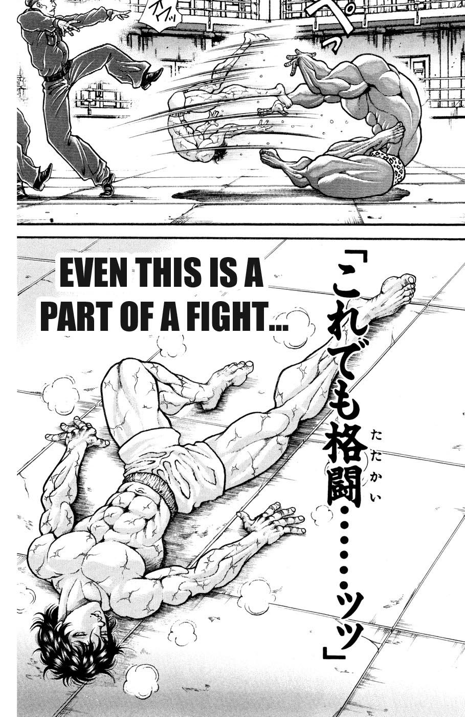 Hanma Baki Chapter 10.72 page 28 - Vol.10 Chapter 72: Miscalculation