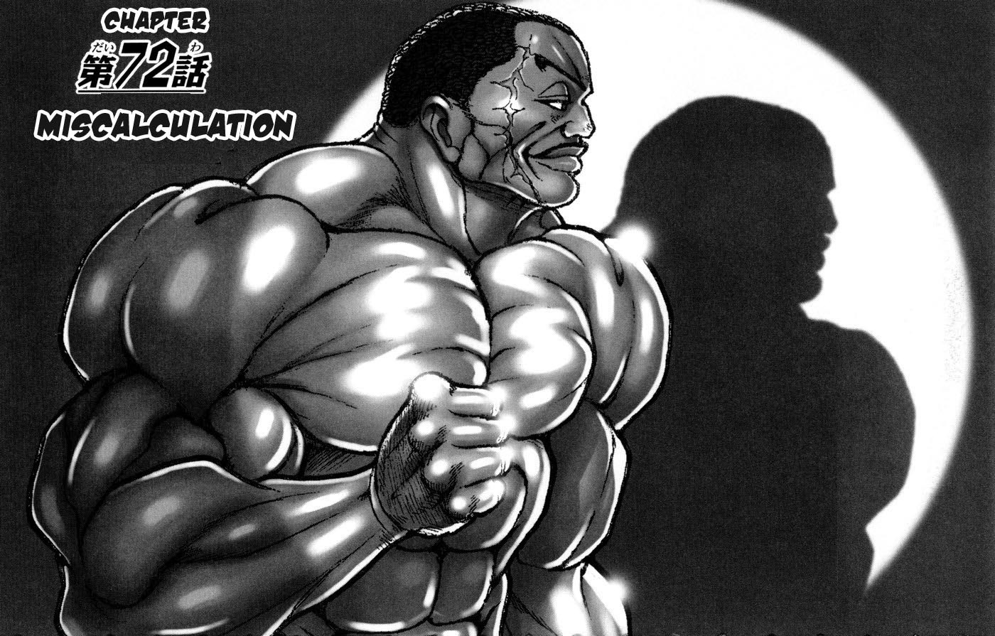 Hanma Baki Chapter 10.72 page 8 - Vol.10 Chapter 72: Miscalculation