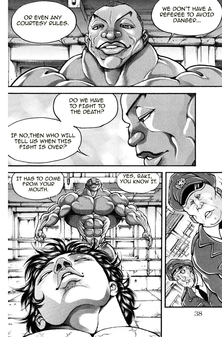 Hanma Baki Chapter 10.73 page 10 - Vol.10 Chapter 73: Absolute Terror