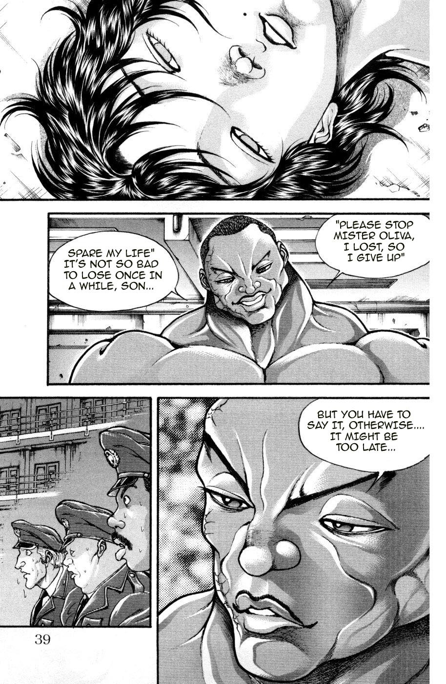 Hanma Baki Chapter 10.73 page 11 - Vol.10 Chapter 73: Absolute Terror
