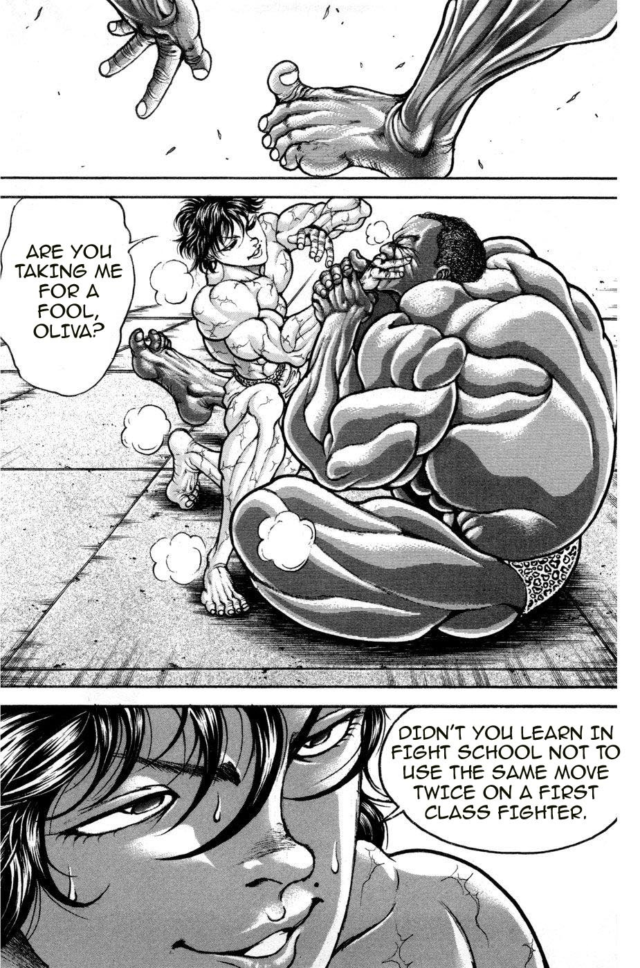 Hanma Baki Chapter 10.73 page 21 - Vol.10 Chapter 73: Absolute Terror