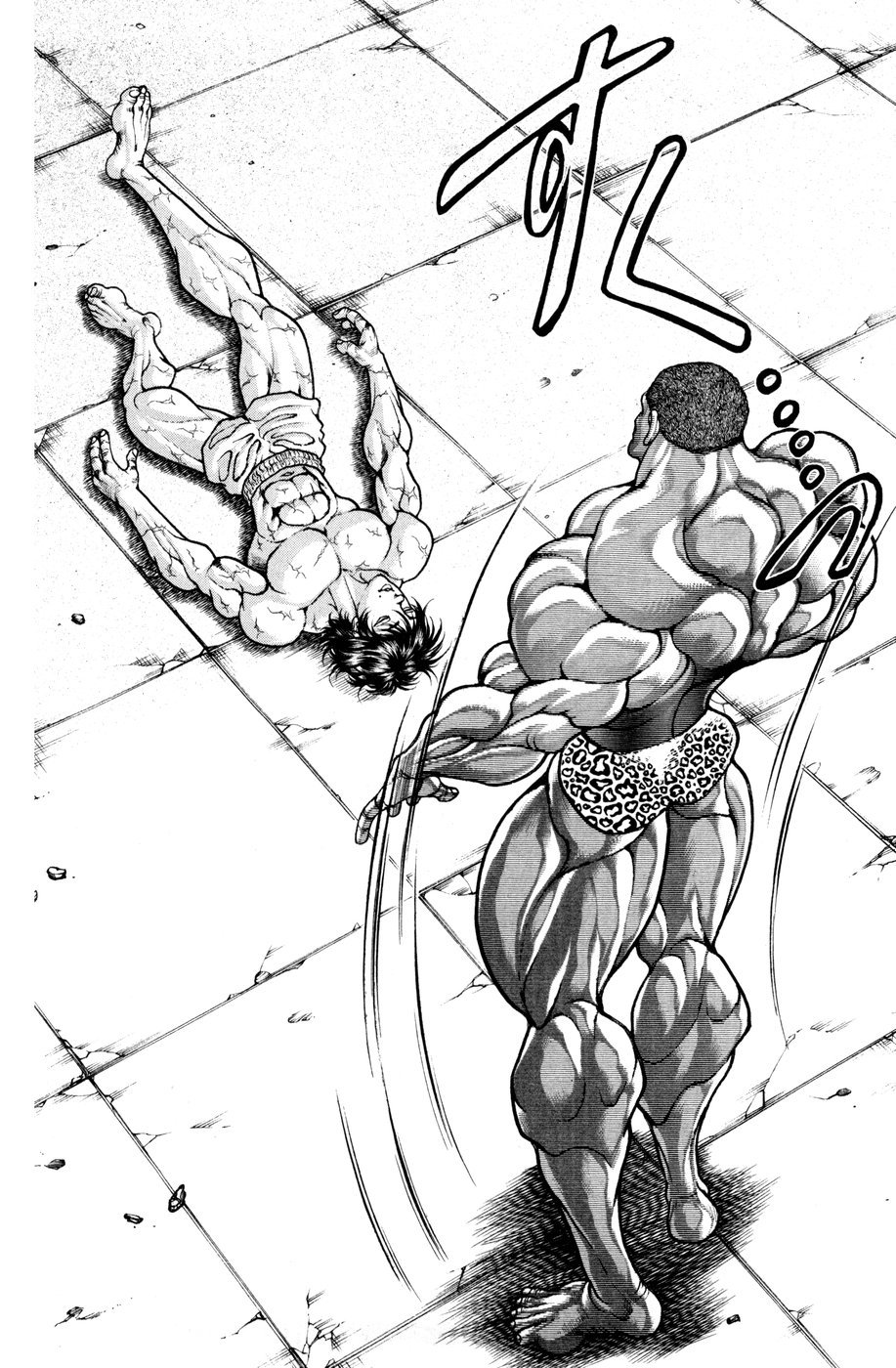 Hanma Baki Chapter 10.73 page 4 - Vol.10 Chapter 73: Absolute Terror