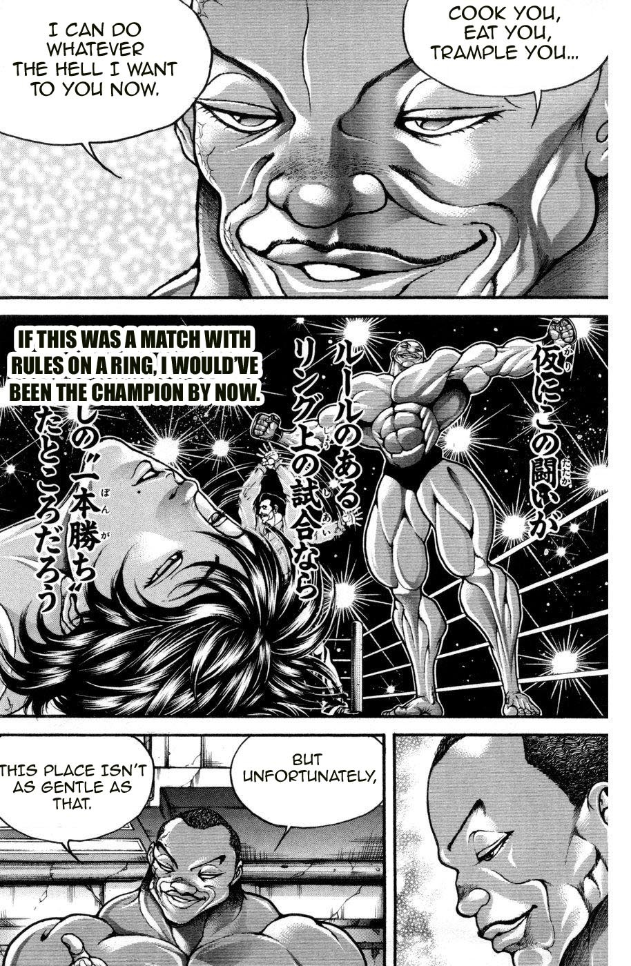 Hanma Baki Chapter 10.73 page 9 - Vol.10 Chapter 73: Absolute Terror