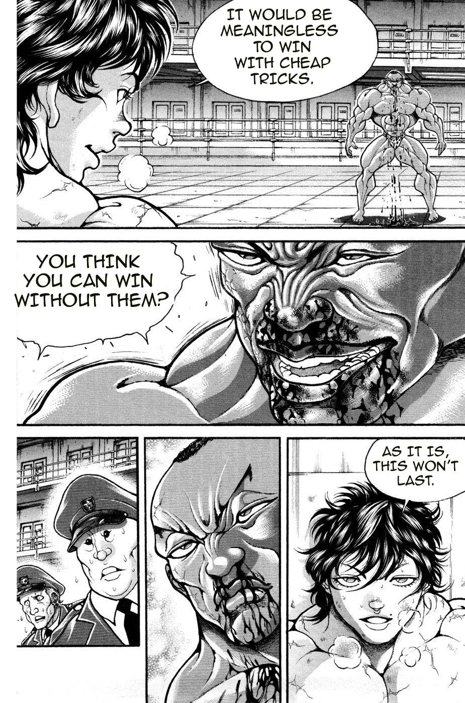 Hanma Baki Chapter 10.74 page 10 - Vol.10 Chapter 74: Over the Muscle