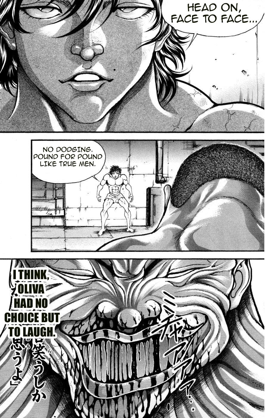 Hanma Baki Chapter 10.74 page 13 - Vol.10 Chapter 74: Over the Muscle
