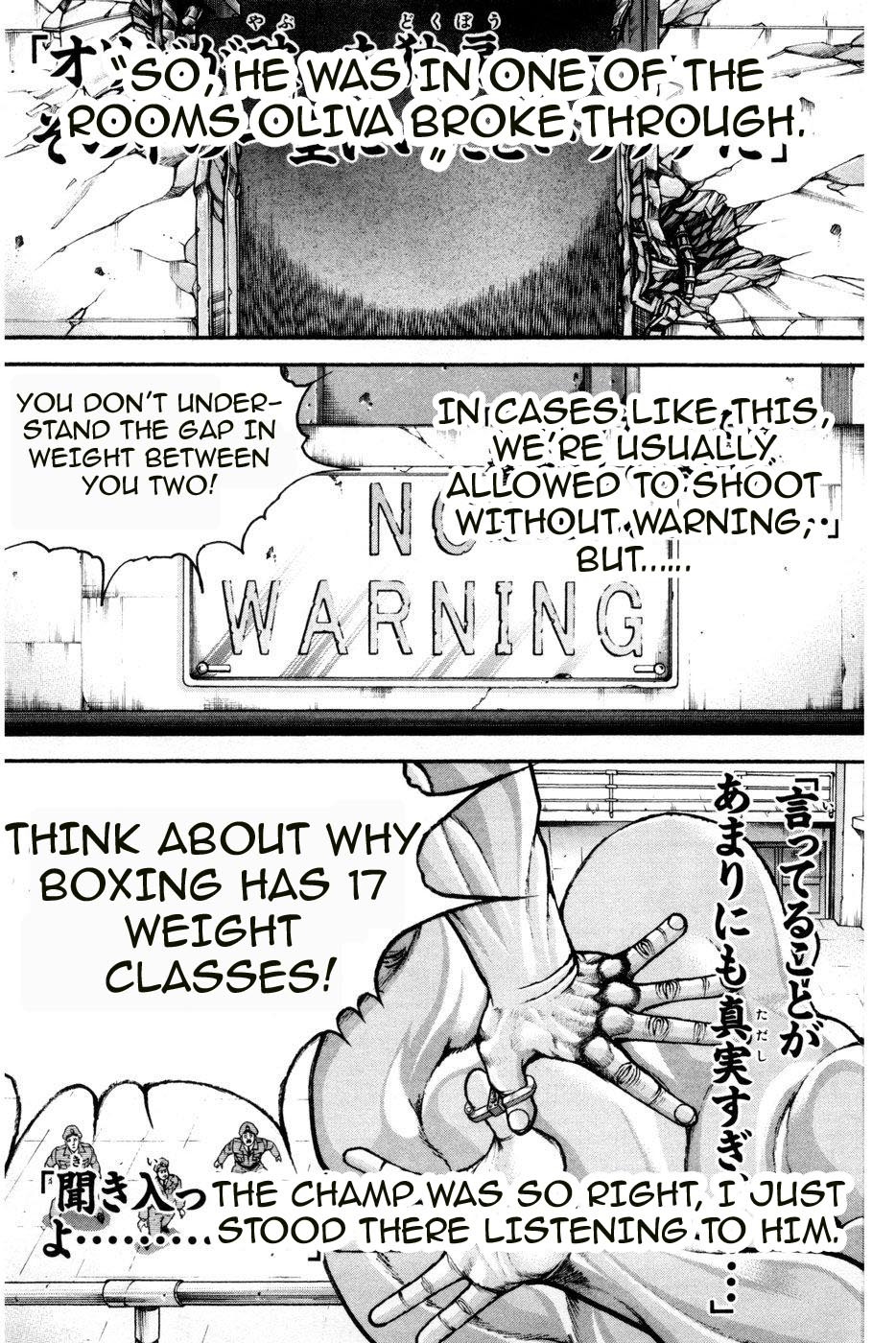 Hanma Baki Chapter 10.74 page 16 - Vol.10 Chapter 74: Over the Muscle