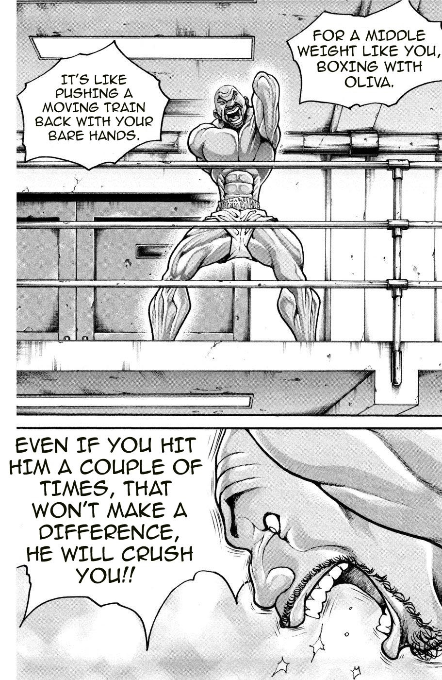 Hanma Baki Chapter 10.74 page 17 - Vol.10 Chapter 74: Over the Muscle