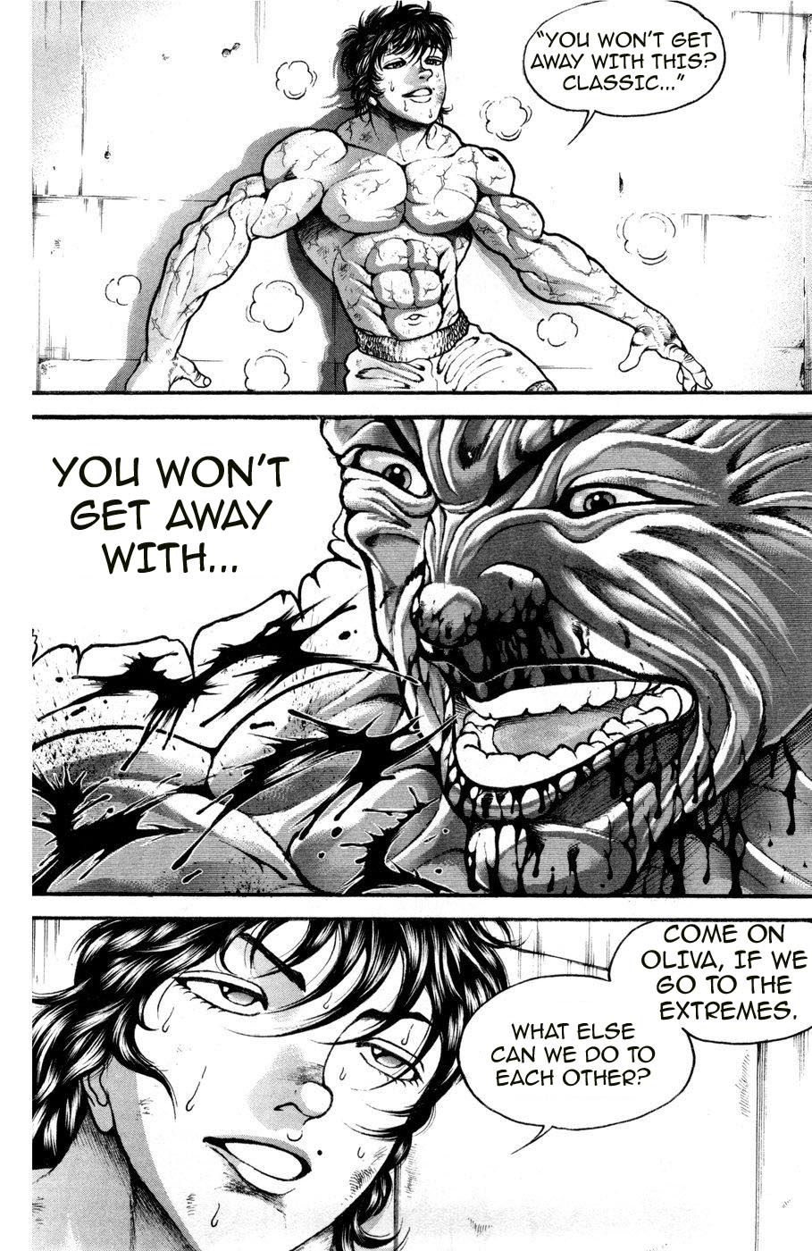Hanma Baki Chapter 10.74 page 8 - Vol.10 Chapter 74: Over the Muscle