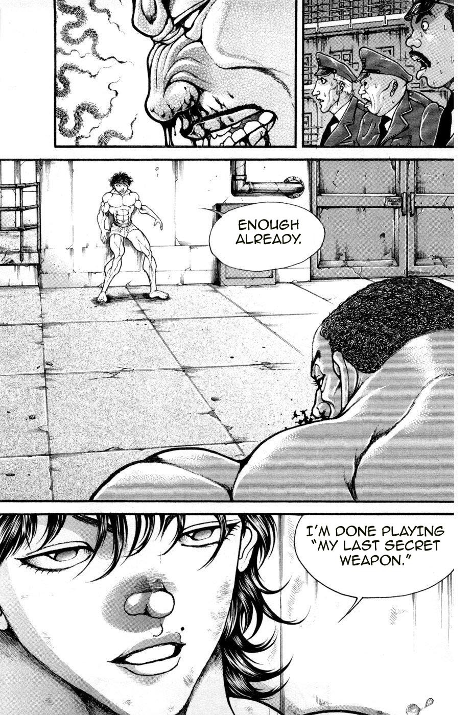 Hanma Baki Chapter 10.74 page 9 - Vol.10 Chapter 74: Over the Muscle