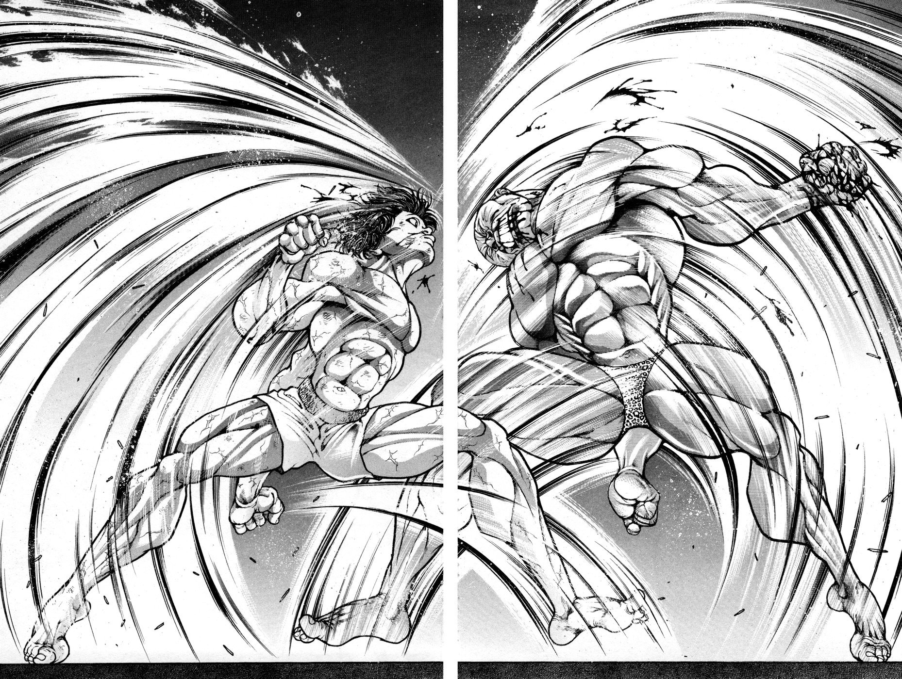 Hanma Baki Chapter 10.75 page 11 - Vol.10 Chapter 75: Beyond the Muscle